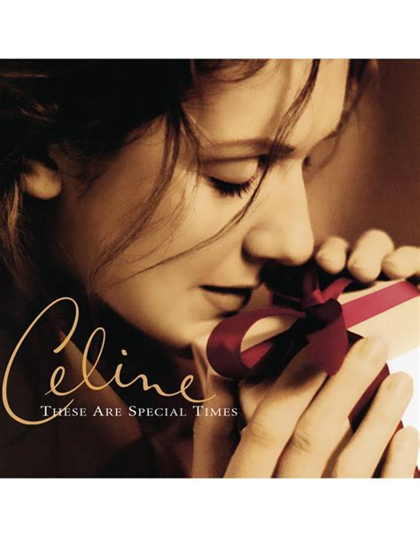 celine miracle|céline dion these are special times.